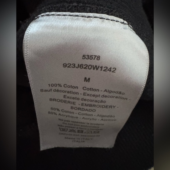 Dior men’s limited edition Hoodie black M Italy - Picture 9 of 11